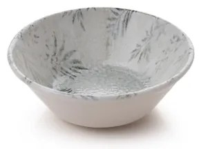 12-dielna jedálenská súprava, sivá, porcelán