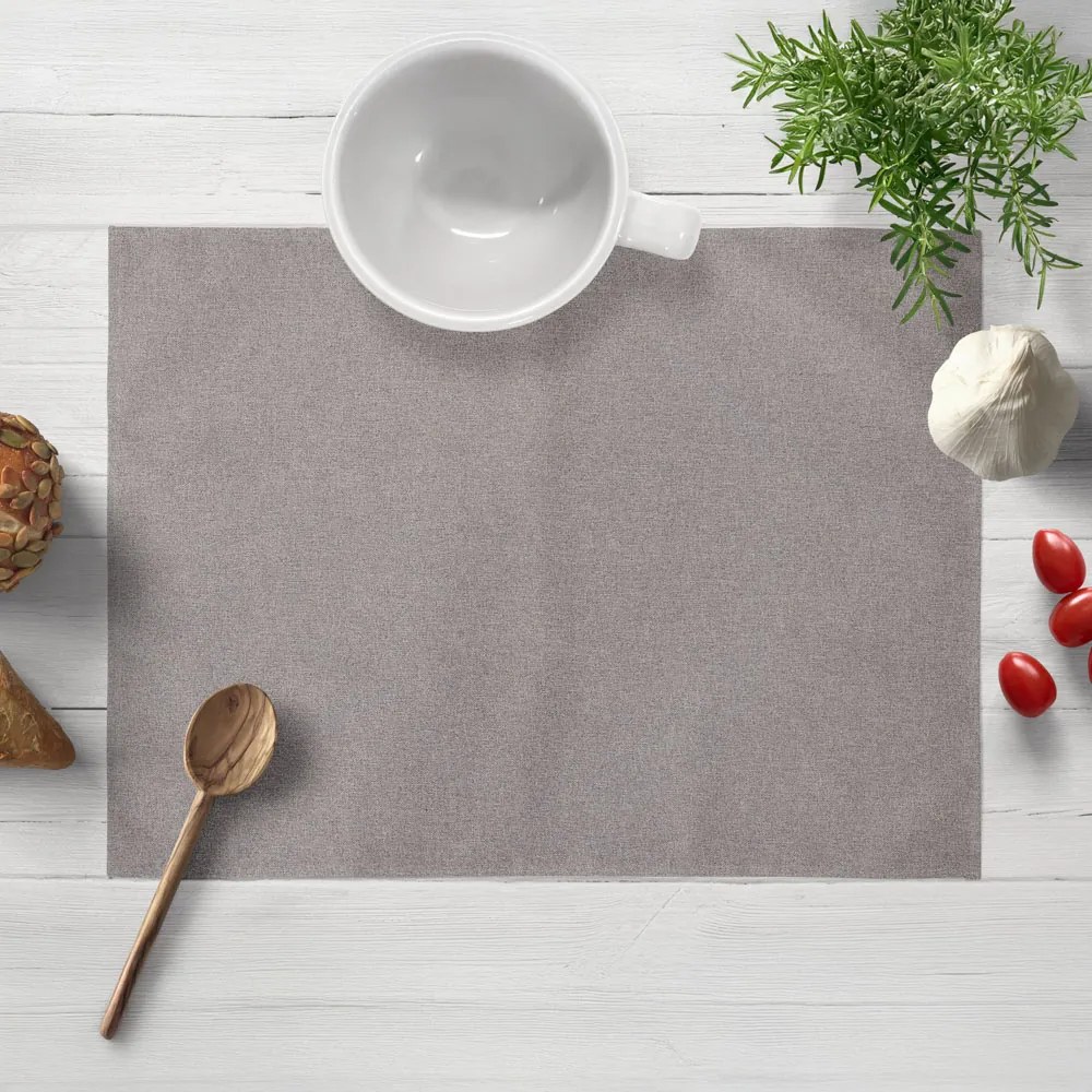 Biante Dekoračné prestieranie na stôl BKR-503 Sivé režné 30x40 cm