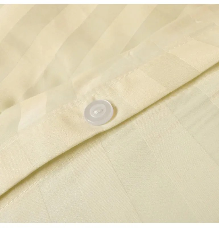 Obliečky damaškové vanilkové EMI, Štandardný set jednolôžko obsahuje 1x 140x200 + 1x 70x90