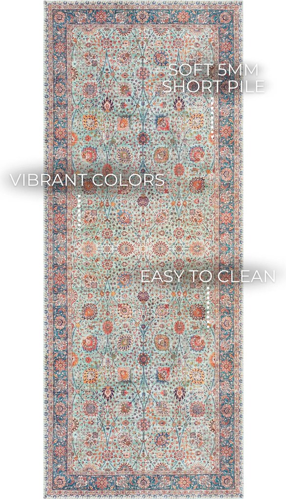 ELLE Decoration, Kusový koberec Imagination 104211 Jade z kolekcie Elle, 120x160, viacfarebná, obývacia izba