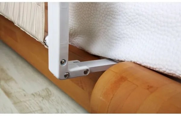 Lionelo - Bezpečnostná zábrana na posteľ EVA sivá