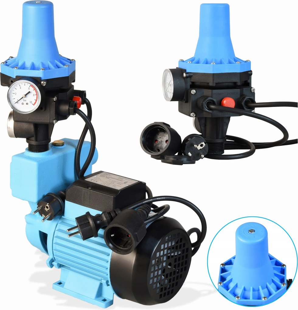 Čerpadlo Na Vodu 750 W 50 L/min S Automatickým Ovládaním Prevádzky Čerpadla S Reguláciou