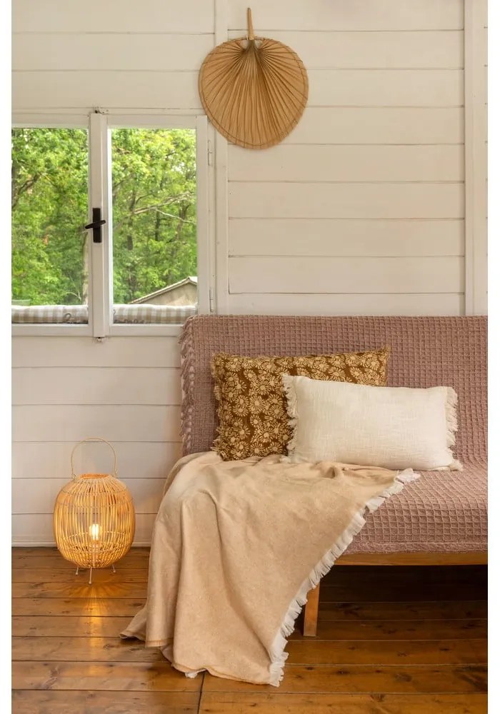 Ratanová stolová lampa Casa Selección