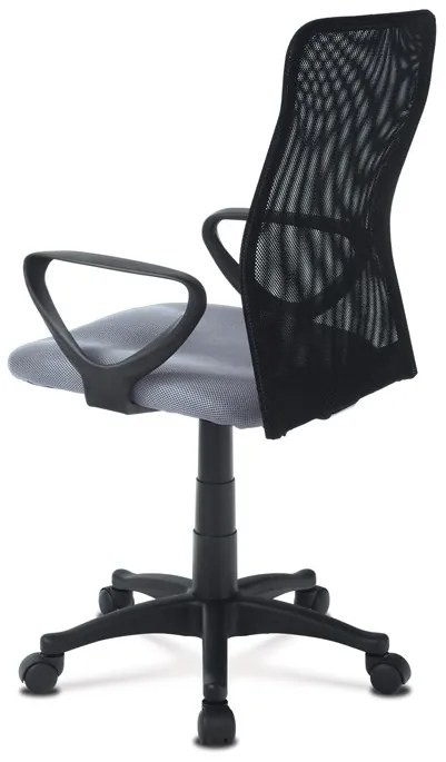 Autronic BONTEC Detská stolička, výškovo nastaviteľná, šedá sieťovina, KA-B047 GREY Farba: Zelená