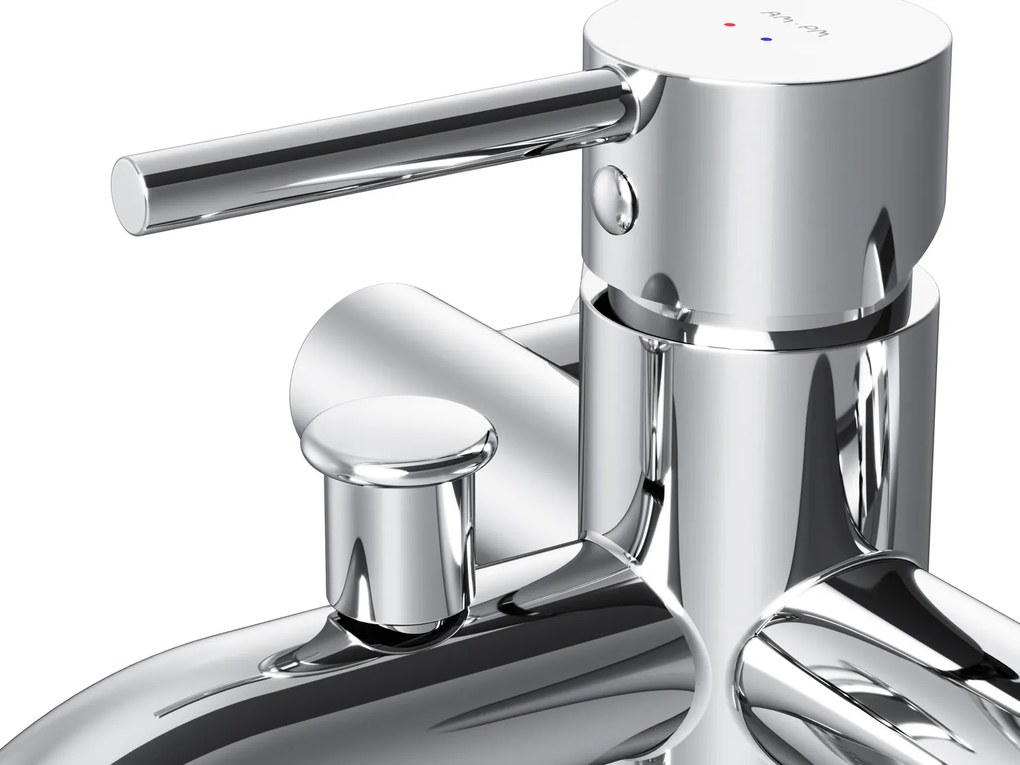 Vaňová a sprchová batéria AM.PM Spike FPA10000 jednopáková, chróm