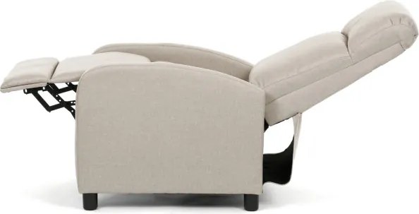 Polohovacie kreslo béžové TV-W3397 CRM2