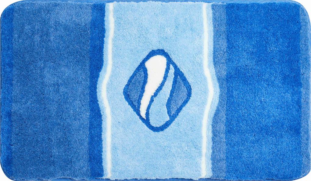 GRUND Kúpeľňová predložka JEWEL modrá Rozměr: 70x120 cm
