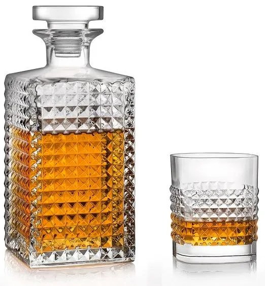 Luigi Bormioli ELIXIR whisky set (1 + 4)