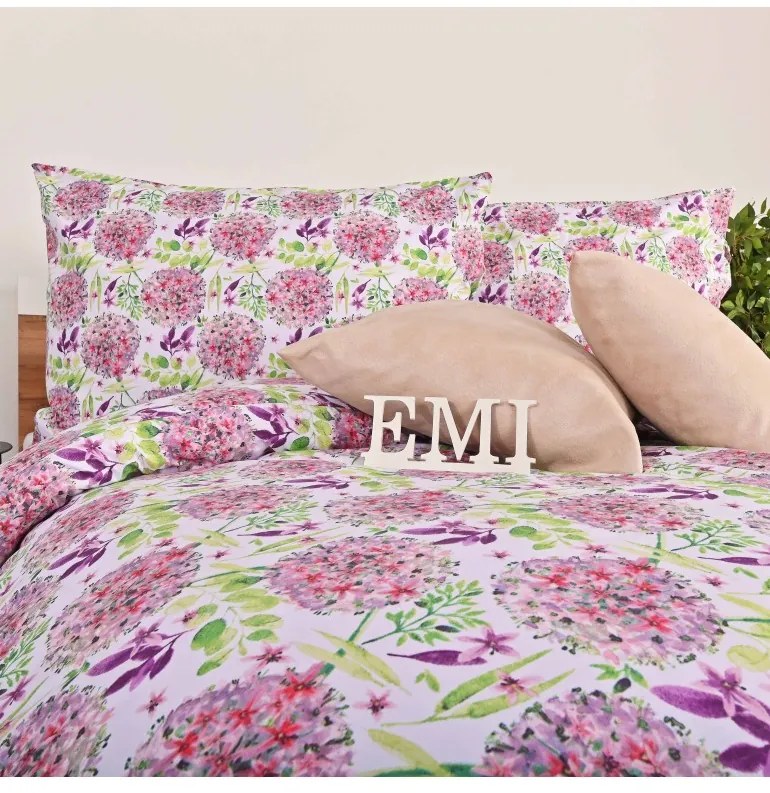 Obliečky bavlnené Cindy EMI, Štandardný set jednolôžko obsahuje 1x 140x200 + 1x 70x90