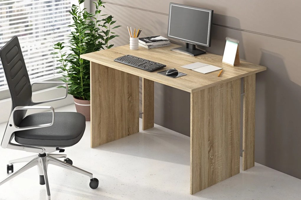 PISACÍ STÔL VILIAM DUB SONOMA 120