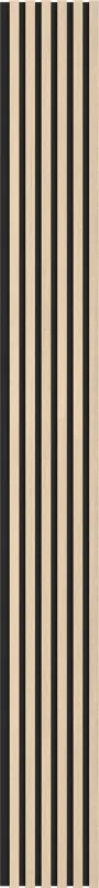 Mexen Lam-B, akustické stenové lamely 275 × 30 cm, HDF doska 4 mm, technická dyha, dub pieskový, S100-275307-3015-001