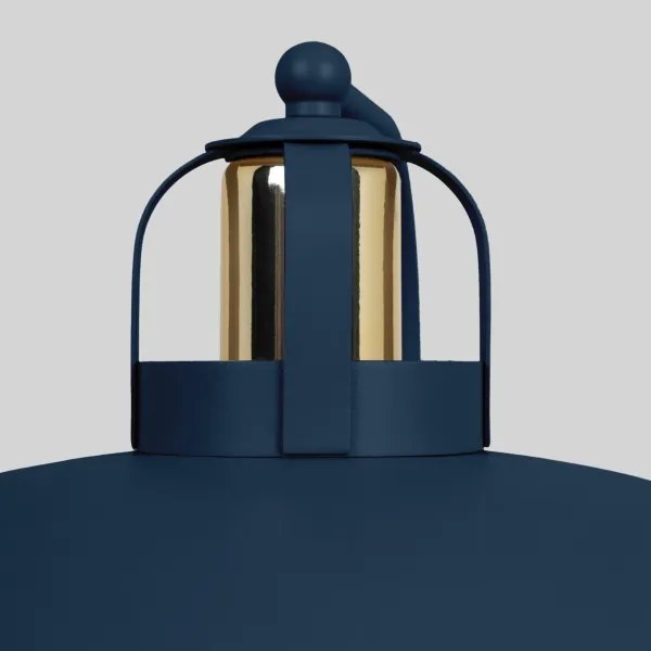 Brilagi - LED Stolná lampa FLAMENGO 1xE27/60W/230V modrá