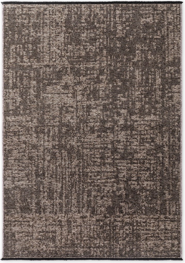 Kusový koberec Brilliance Prisma 106312 Beige z kolekcie Elle, 80x150, hnedá, obývacia izba, ELLE Decoration