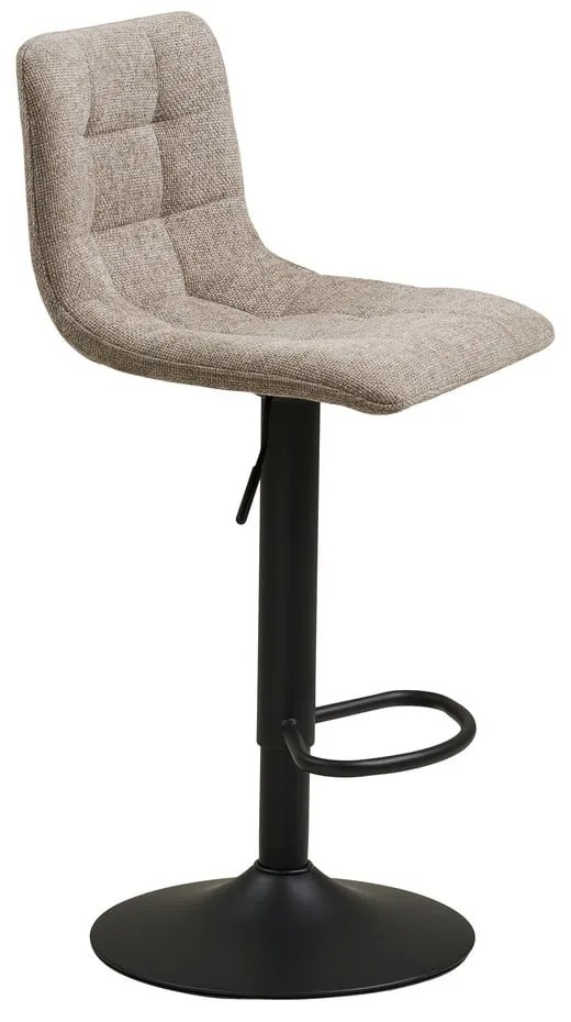 Béžová čalúnená barová stolička s nastaviteľnou výškou (výška sedadla 61 cm) Middelfart – House Nordic