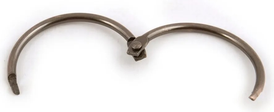 Krúžky k sprchovému závesu v súprave 12 ks v medenej farbe Ringo Small – Spirella