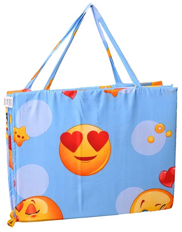 Plážové ležadlo SMILE modré