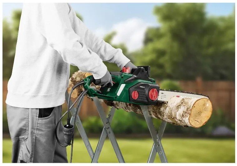 Parkside®  Elektrická reťazová píla Peks 2200 A1 + Náhradné pílové reťaze PEK 16 13 A1 – 16" – 1,3 mm, 2 kusy  (800010868)