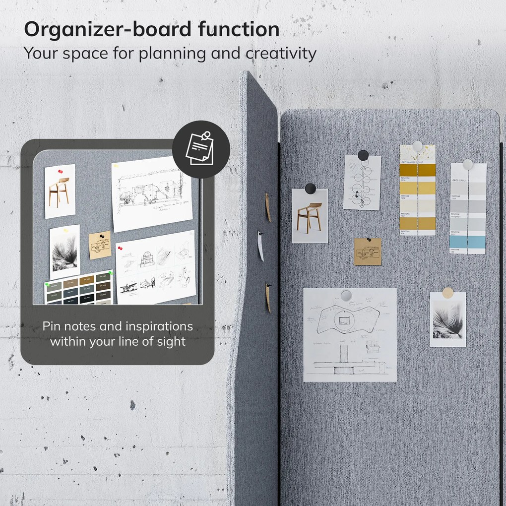 Akustická stena SADIE Moon Dust 240/145 cm