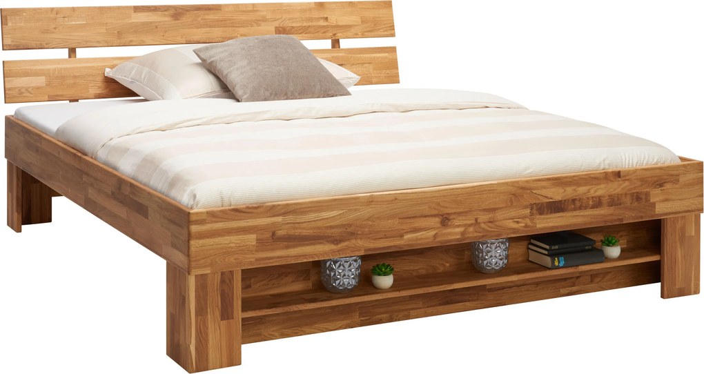 XXXLutz POSTEĽ, 180/200 cm, divoký dub Carryhome - Postele - 002730001601