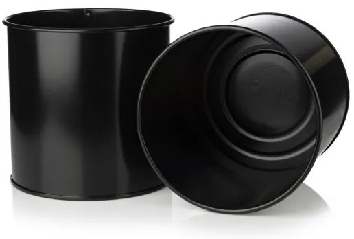 Stojan na kvety 75x17 cm čierna/zlatá