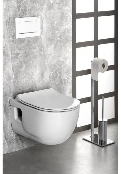 Sapho - Záchodová doska SoftClose EDITA biela