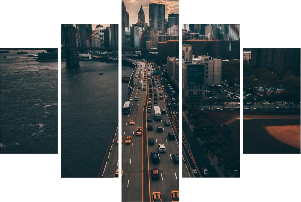 Obraz Manhattanu (150x105 cm)