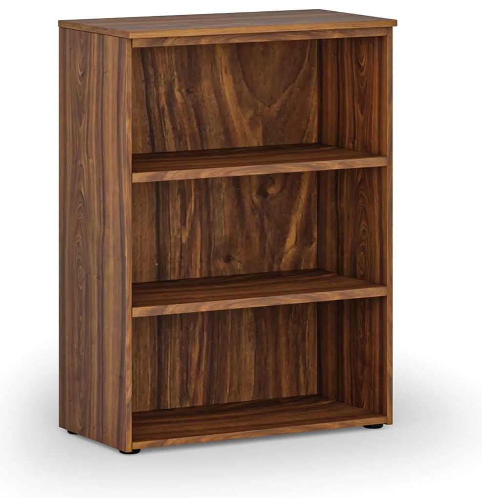 Kancelársky regál PRIMO WOOD, 800 x 420 x 1087 mm, orech