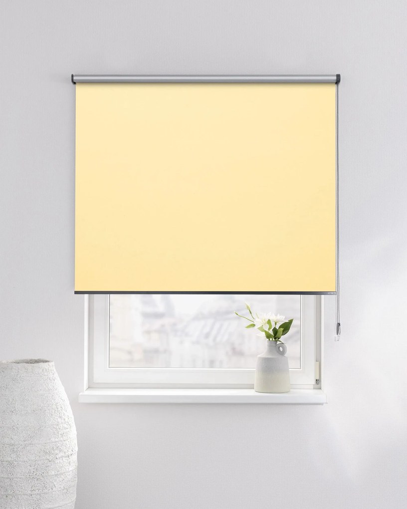 Rolovacia roleta Classic farba produktu žltá látka reflexná, zatemňovacia
