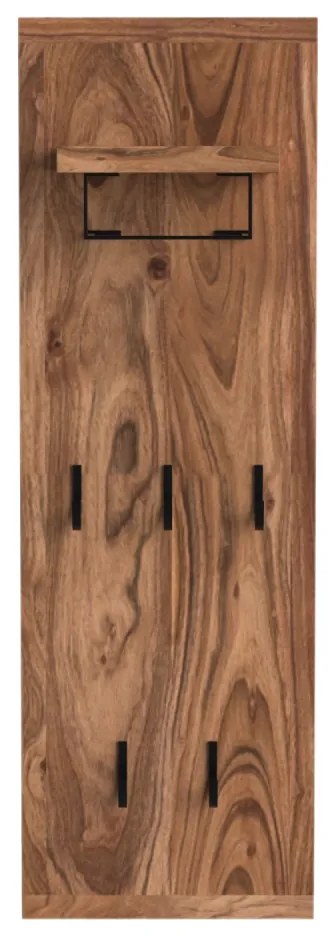 furniture-nabytek.cz - Masívny šatní panel Sidora light z akáciového dreva, lakovaný, hnedý