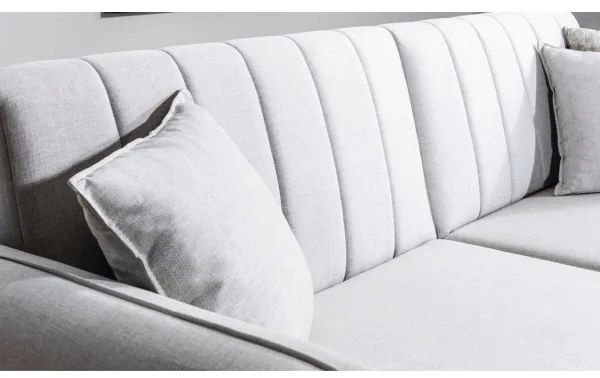 Rozkladacia dvojmiestná pohovka KITO krémová