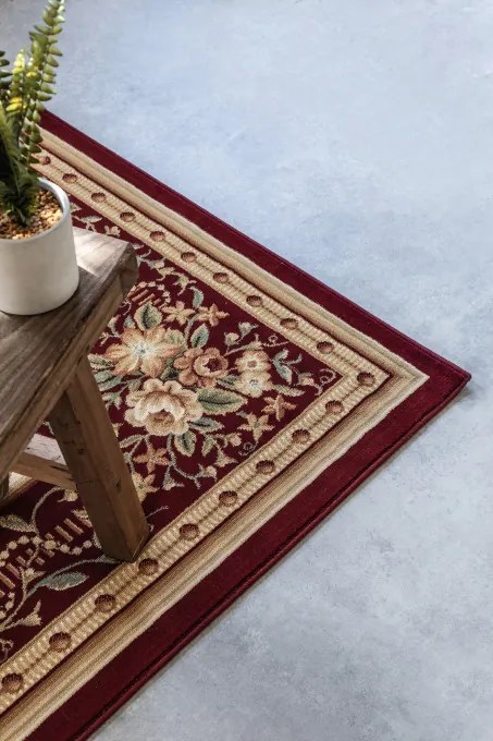 Koberec Hanse Home Herat Adraskan červený / krémový