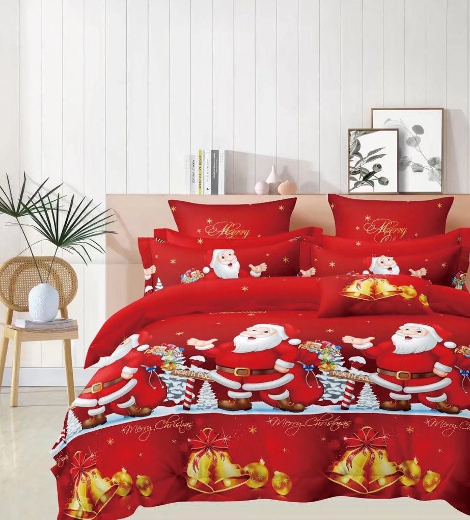 Obliečky z mikrovlákna BELLMERRY červené Rozmer obliečky: 70 x 80 cm | 140 x 200 cm