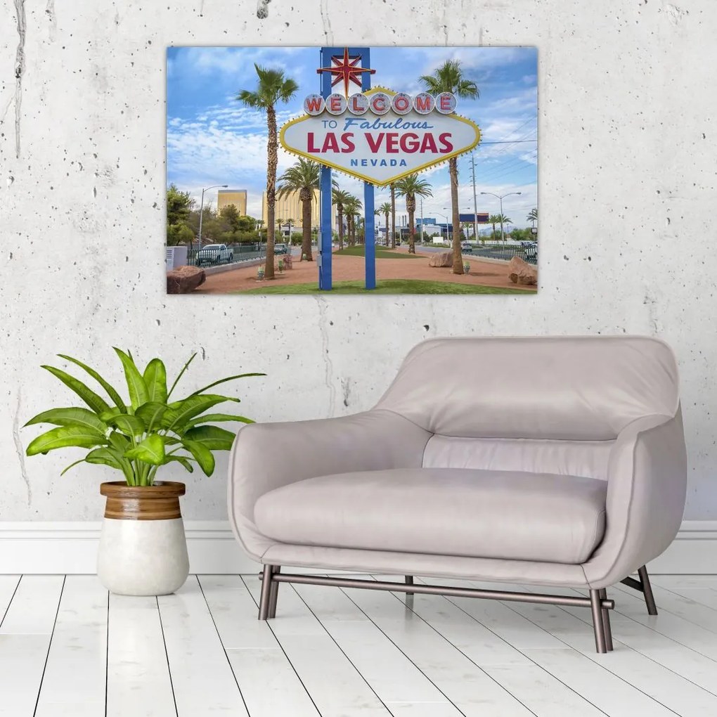 Obraz - Las Vegas (90x60 cm)