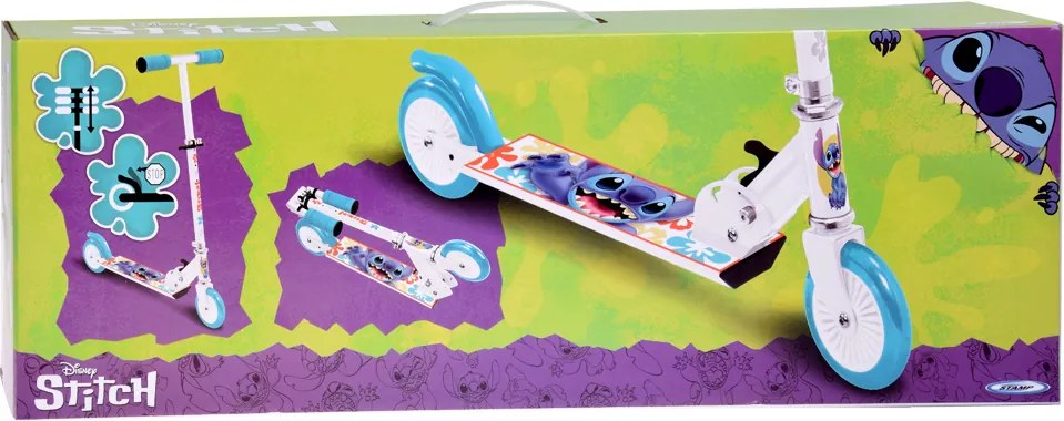 Stamp Skladacia kolobežka Disney STITCH 50 kg BIELA SP0842
