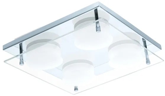 Eglo 75329 - LED stropné svietidlo ABIOLA 4xLED/6W/230V lesklý chróm