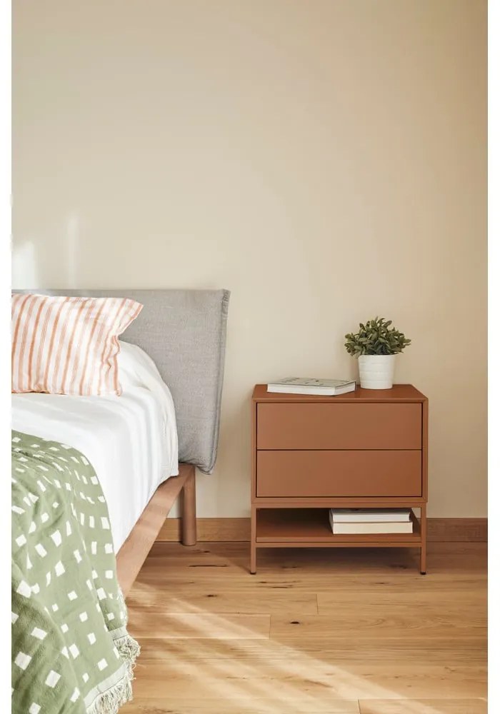 Krémový nočný stolík Platt – Teulat