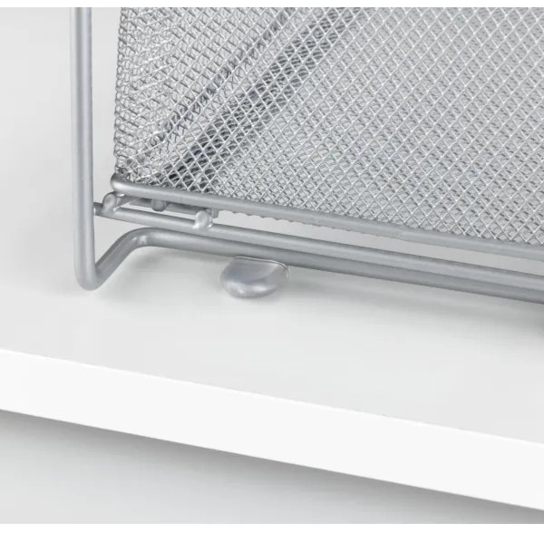 WENKO 53140800 - Polica GIOMA 35x33,5 cm, strieborná