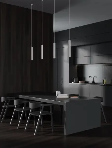 Moderný luster Seawave 40 biela