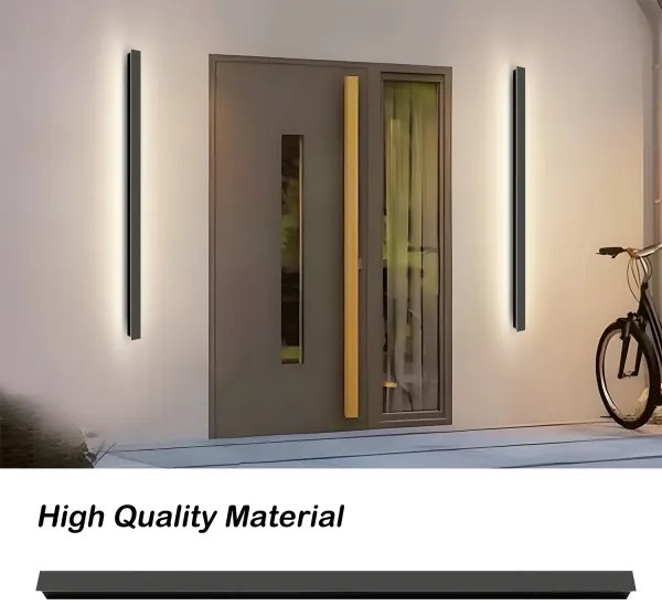 Brilagi - LED vonkajšie nástenné svietidlo LINEAR LED/32W/230V 4000K IP65 čierne