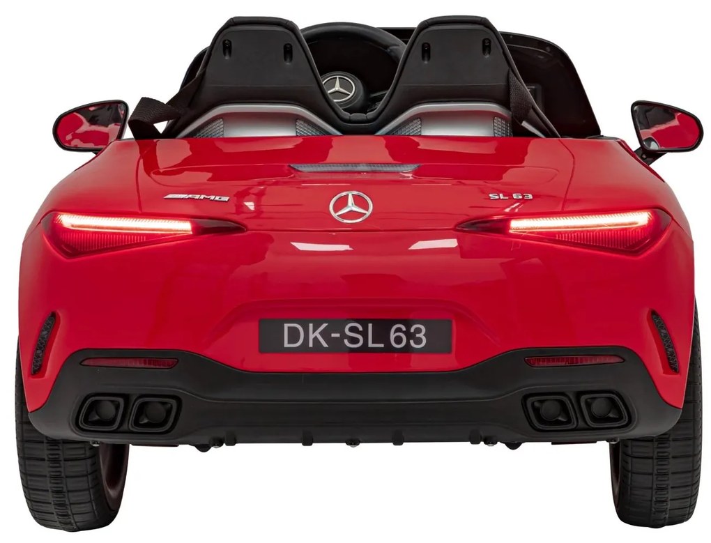 Elektrické autíčko Mercedes Benz AMG SL63 - červené