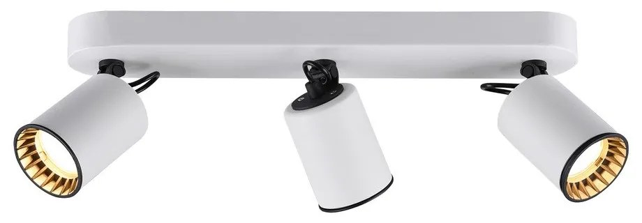 Biele bodové svietidlo ø 6 cm Pago – Trio