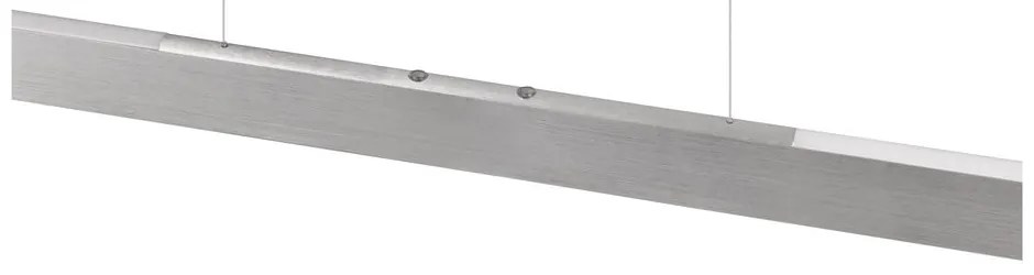 Svetlosivé LED závesné svietidlo Helios – Trio