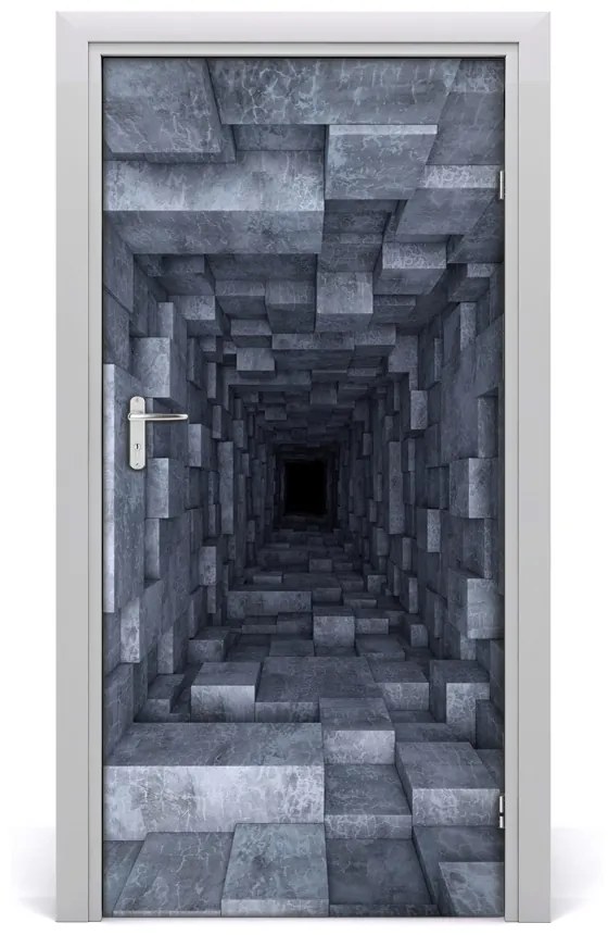 Samolepiace fototapety na dvere tunel 85x205 cm