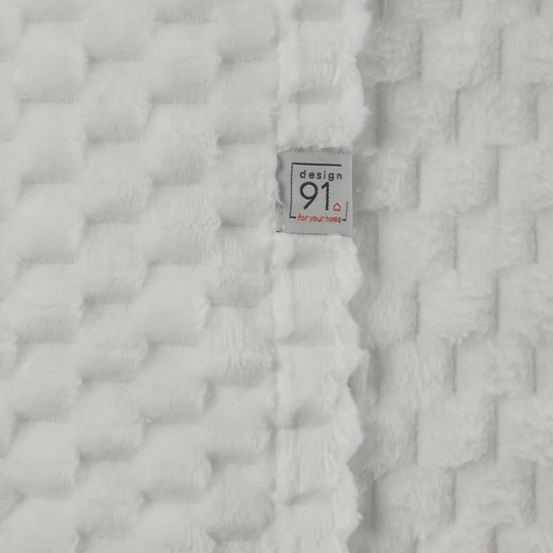 Dekorstudio Deka CINDY6 v bielej farbe Rozmer deky: 70x160cm