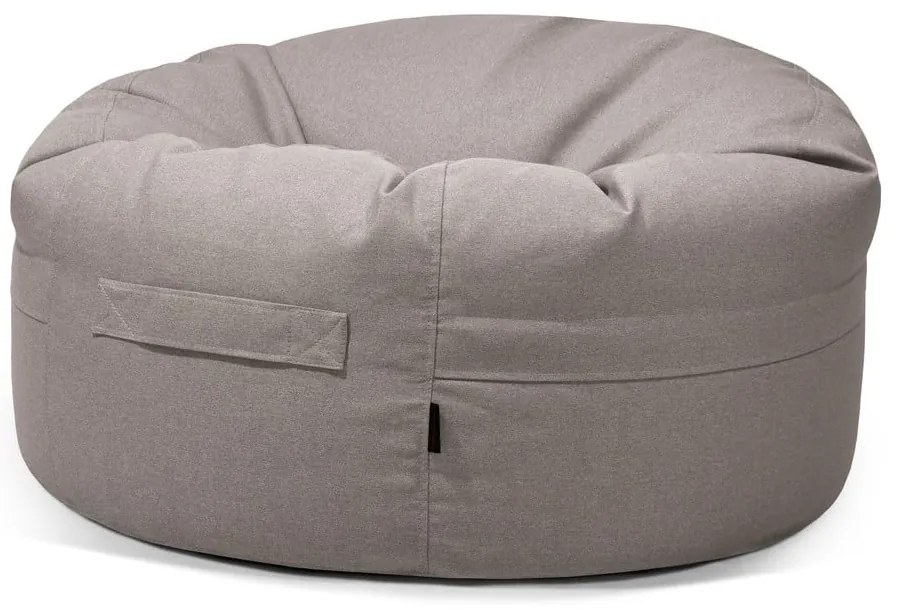 Sivobéžový sedací vak Roll 105 – SLOWDOWN