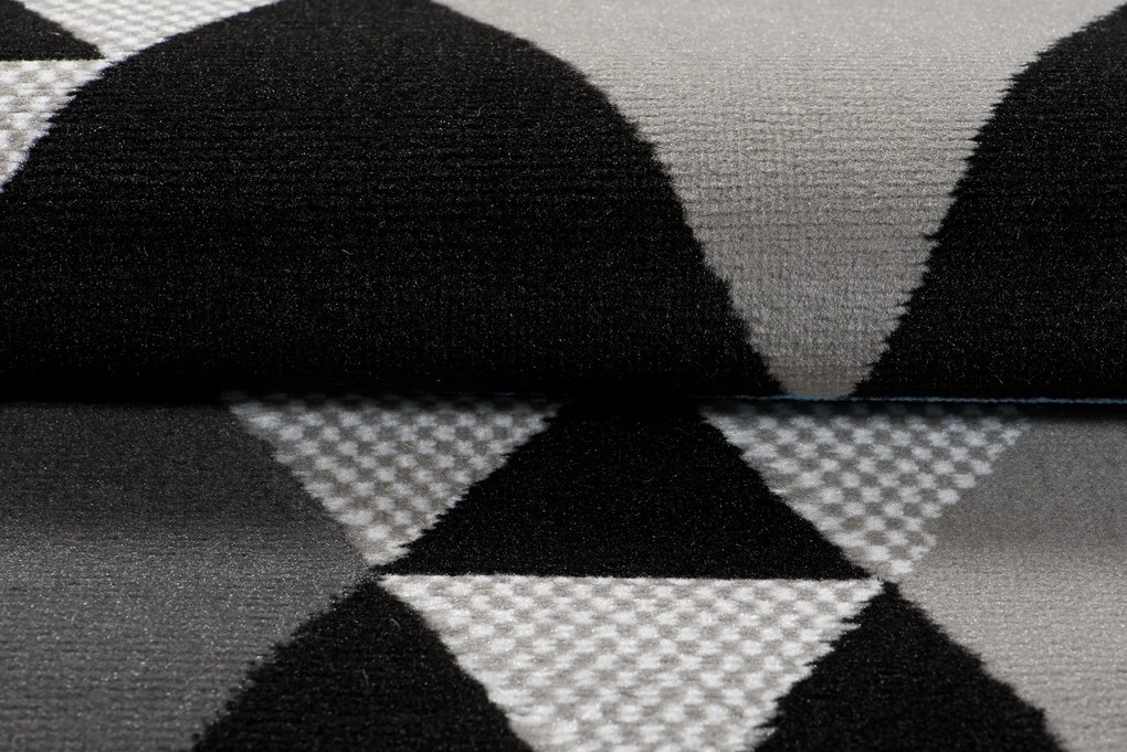 TA Koberec Z900B BLACK MAYA PP EYM Sivý Obdĺžnikový Rozmer: 140x200 cm