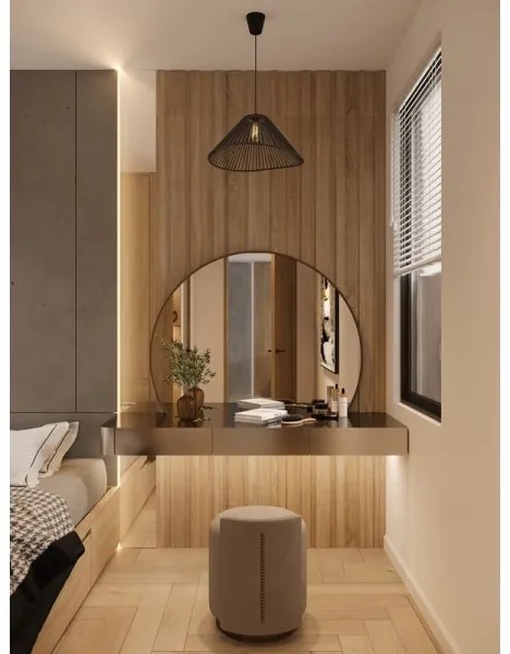 MAXLIGHT P0579 - Luster na lanku AMALFI 1xE27/15W/230V pr. 45 cm čierna