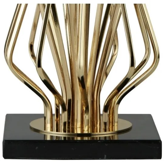 Searchlight EU4110GO - Stolná lampa ETHAN 1xE27/60W/230V