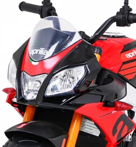 Elektrická motorka Aprilia Tuono V4 RAMIZ - červená