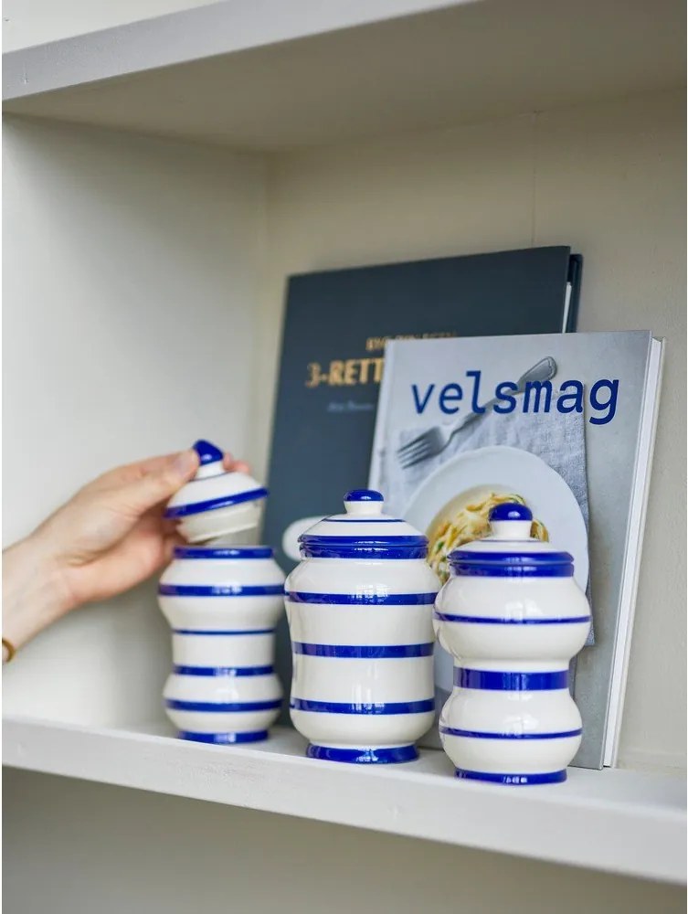 Keramické dózy v súprave 3 ks na potraviny Maynard – Bloomingville